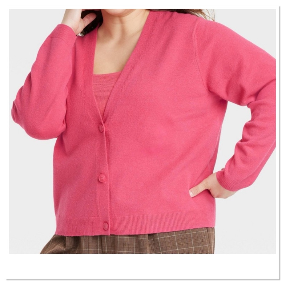 Women’s Cardigan Sweater a new day Pink
